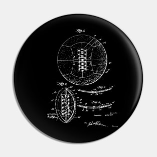 Ball Lacing Vintage Patent Drawing Pin