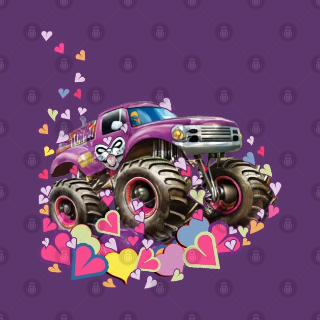 Girls Like Monster Trucks Too by tamdevo1