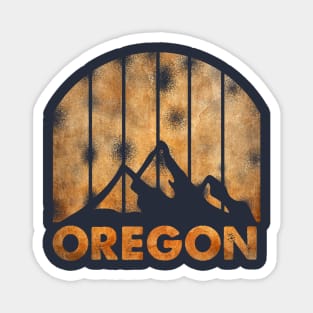 Oregon gold Magnet