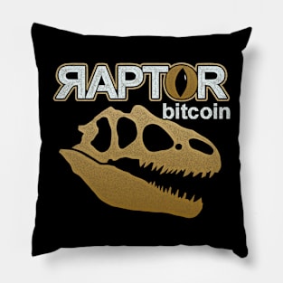 Raptor Bitcoin Pillow