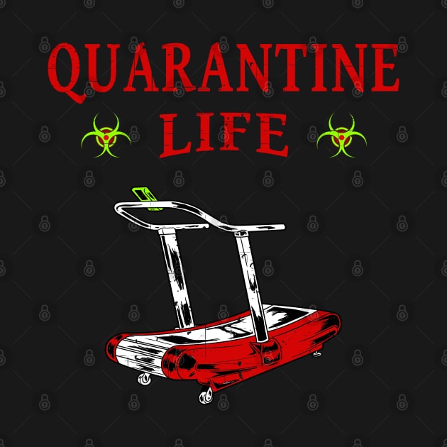 Quarantine Life Self Isolation by Capital Blue