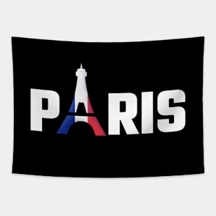 Paris With Eiffel tower Tapestry