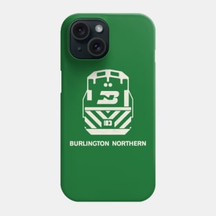 Burlington Northern Train Engine Phone Case