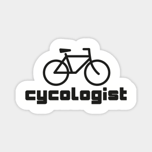 cycologist simple design illustration Magnet