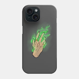 Fireball (Green) Phone Case