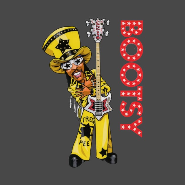 CARTOON BOOTSY COLLINS by Official Bootsy Collins Merchandie