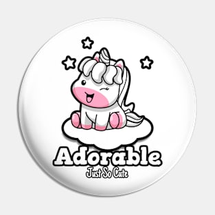 Little Chubby Unicorn -Adorable Pin