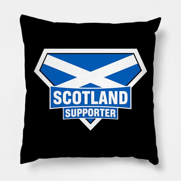 Scotland Super Flag Supporter Pillow by ASUPERSTORE