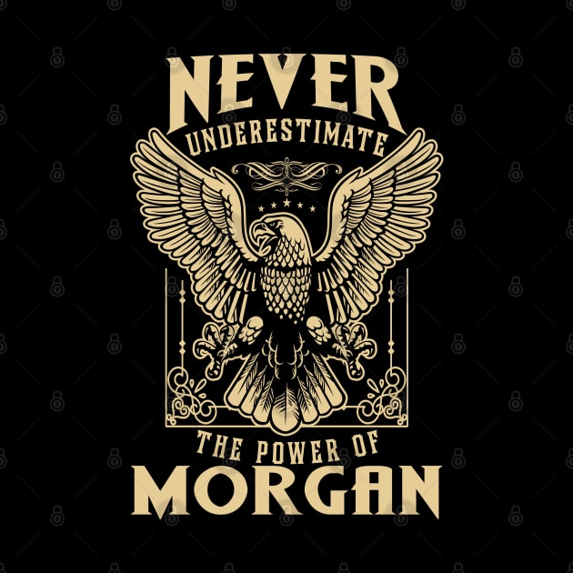 Never Underestimate The Power Of Morgan by tuneitoutstudio