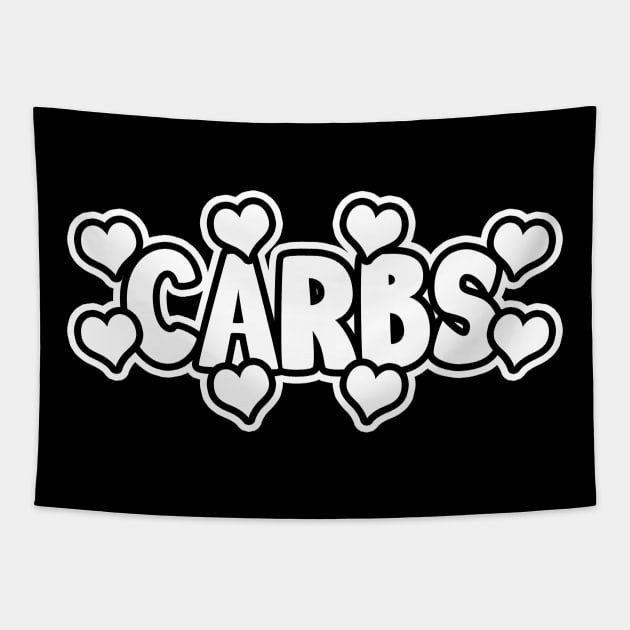 Carbs Tapestry by LunaMay