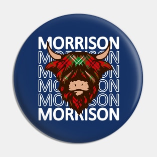 Clan Morrison - Hairy Coo Pin