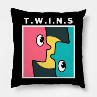 twins lover Pillow