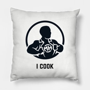 Front: I Cook Back: Husband of the Year Pillow