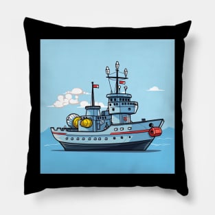 Frigate Pillow