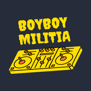 Boyboy Militia - Vinyl collection (yellow) T-Shirt