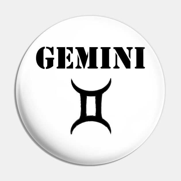 Gemini Army Style Pin by Carpe Tunicam