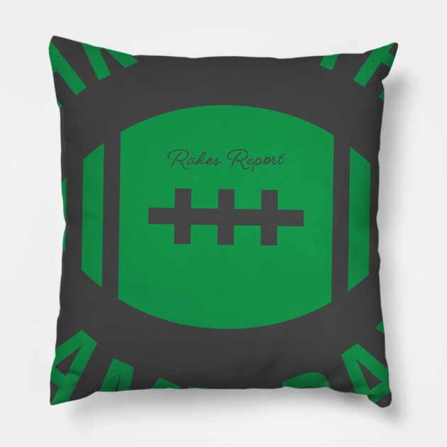 Throw The Damn Ball Pillow by Rakes Report