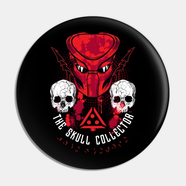 The Skull Collector Pin by MatamorosGraphicDesign