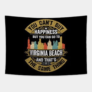 Virginia Beach City Virginia State USA Flag Native American Tapestry