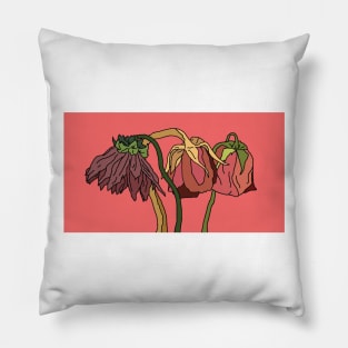 Introvert flower Pillow