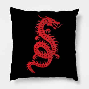 Chinese Dragon Pillow