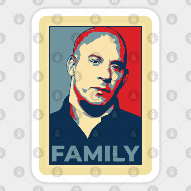 Dom Family Meme - Fast And Furious - Sticker