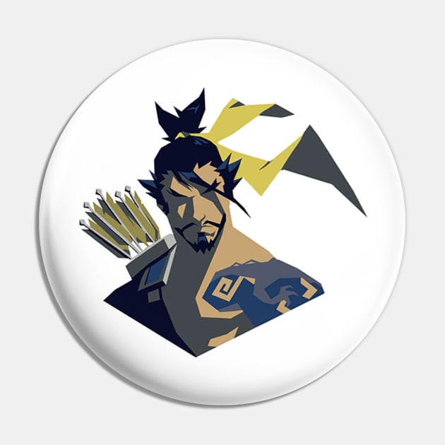 Hanzo Stoic Pin by Genessis