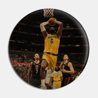 Dunk Lebron James Vintage Pin