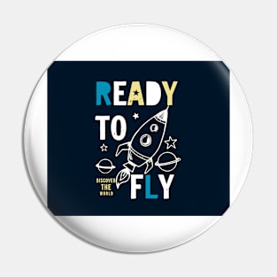 Ready to fly Pin