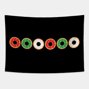 Christmas Donuts Tapestry