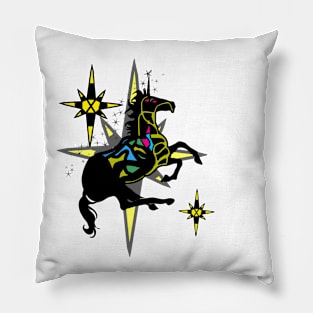 Christmas unicorn Pillow