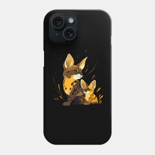 Serval Fathers Day Phone Case