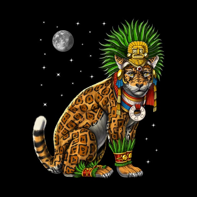 Aztec Jaguar God by underheaven