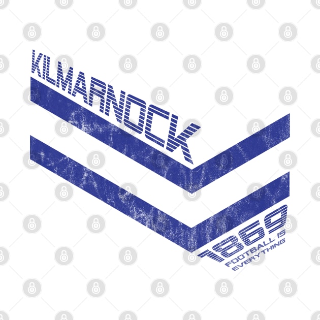 Football Is Everything - Kilmarnock FC 80s Retro by FOOTBALL IS EVERYTHING
