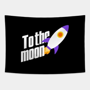 To The Moon Tapestry