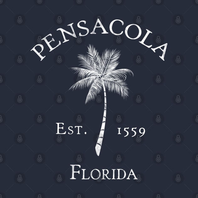 Pensacola Florida Vintage Palm by TGKelly