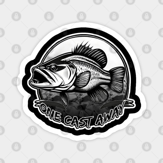 One Cast Away Magnet by DNT Designs