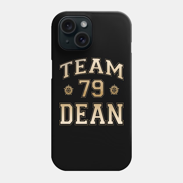 TEAM DEAN 1 Phone Case by GreatSeries