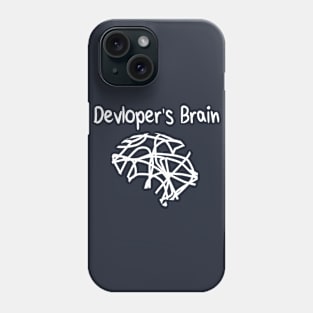 developer Brain Phone Case