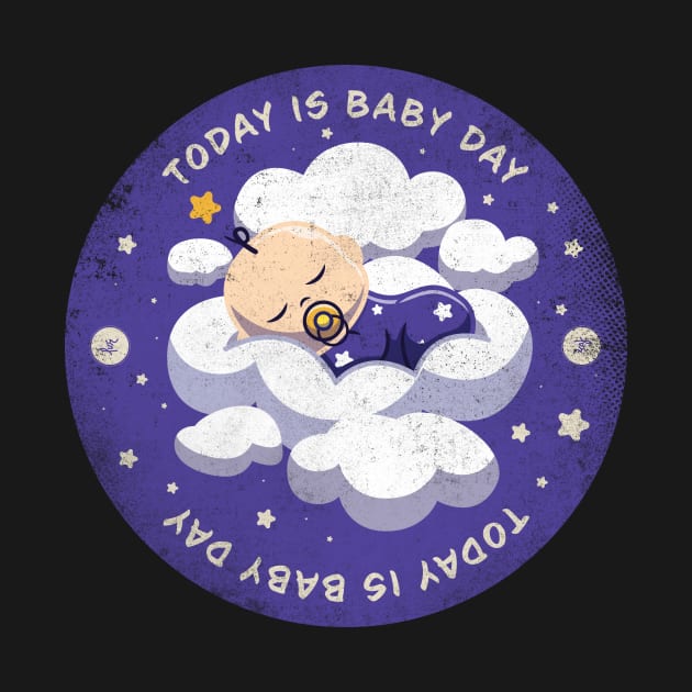 Today is Baby Day Badge by lvrdesign