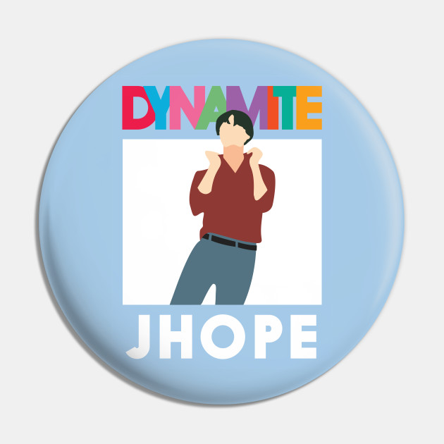 Bts Dynamite Jhope Bts Pin Teepublic