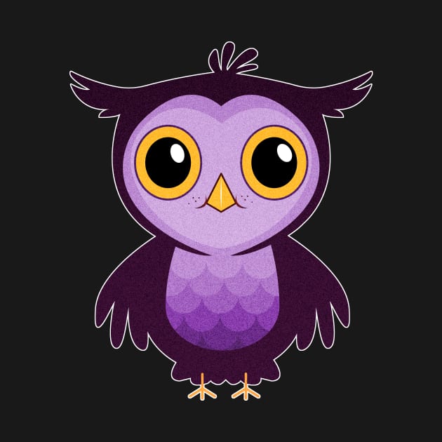 Little Owl - Kids shirt by RudeOne