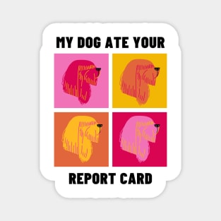 My Dog Ate Your Report Card Magnet