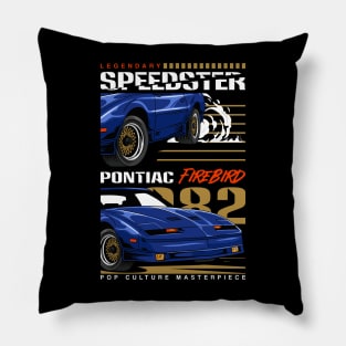 V8 Firebird Muscle Car Pillow