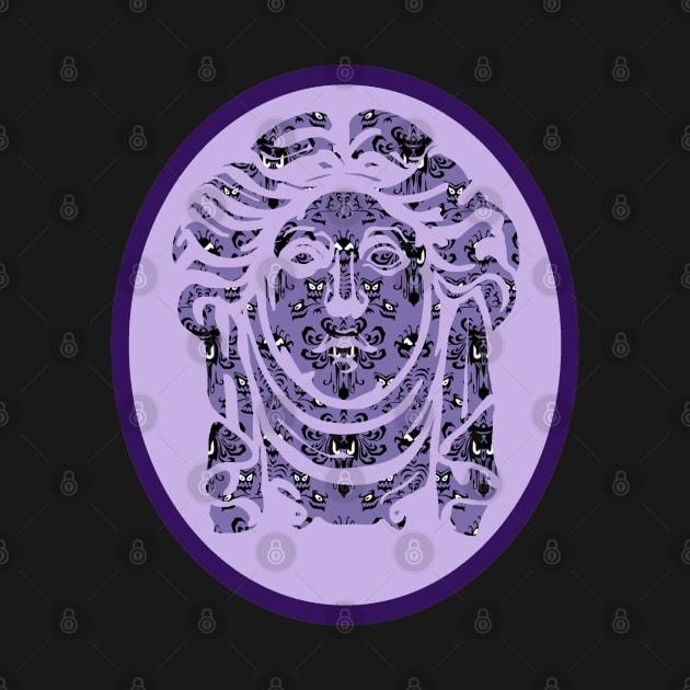 Madame Leota Wallpaper Gravestone by magicmirror