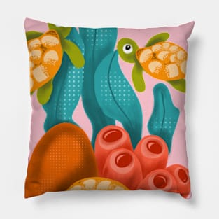 aquatic life Pillow