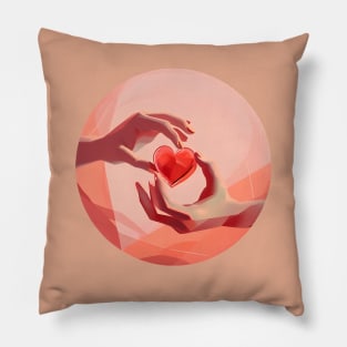 Discover True Romance: Art, Creativity and Connections for Valentine's Day and Lovers' Day Pillow