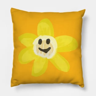 Yellow Flower Pillow