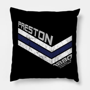 Football Is Everything - Preston North End F.C. 80s Retro Pillow