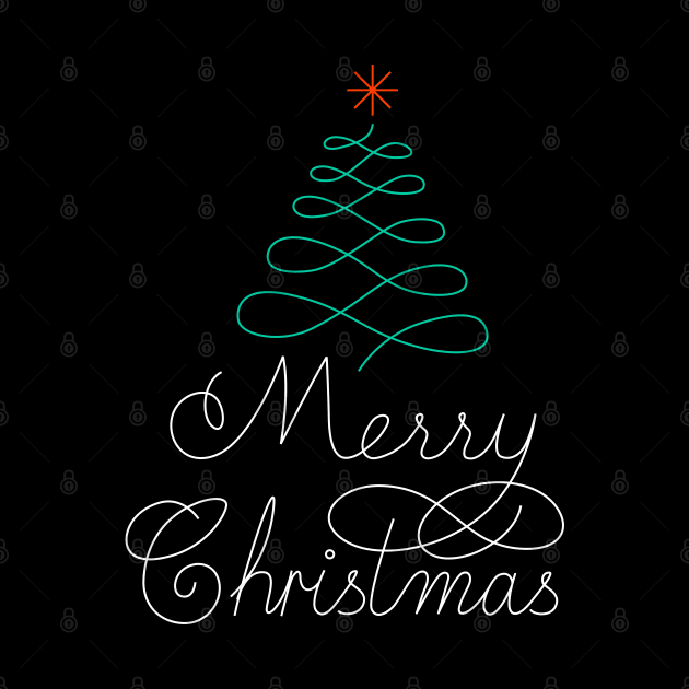 Merry Christmas - Calligraphy Lettering by Frosby